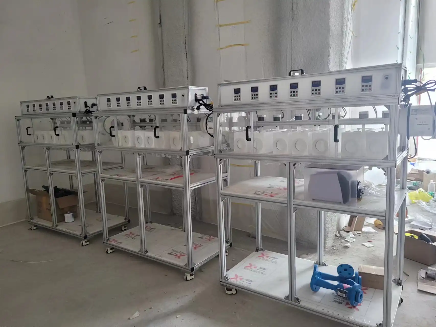 Mixer settlers Mixer settlers