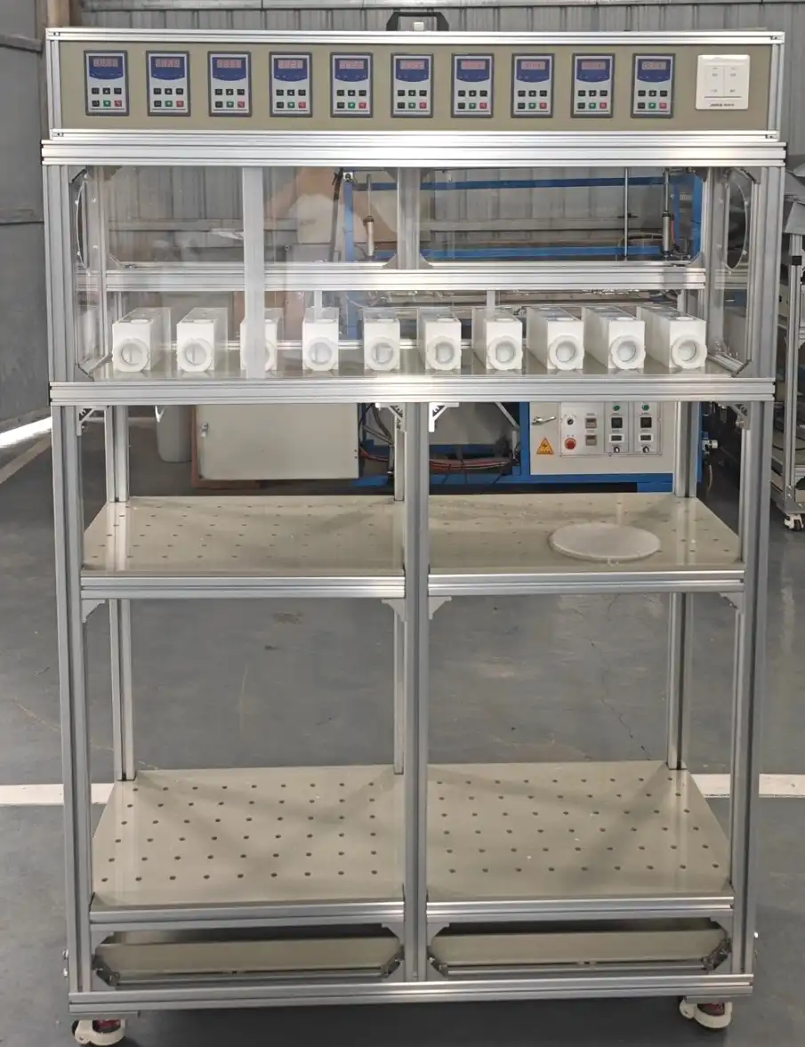 Lab scale mixer settlers