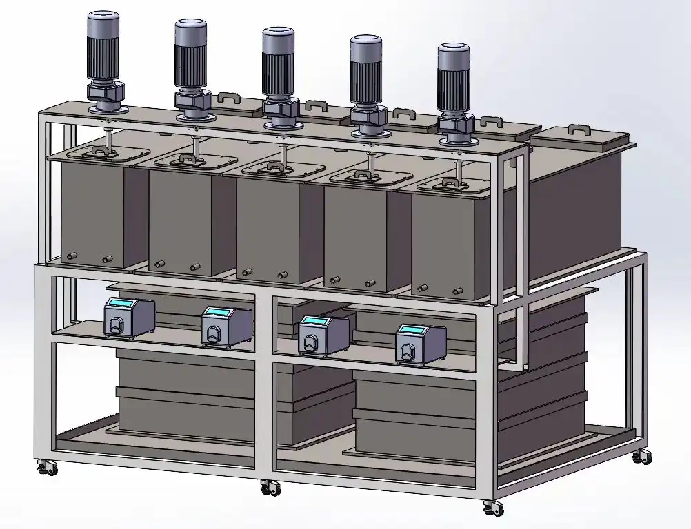 pilot scale mixer settler