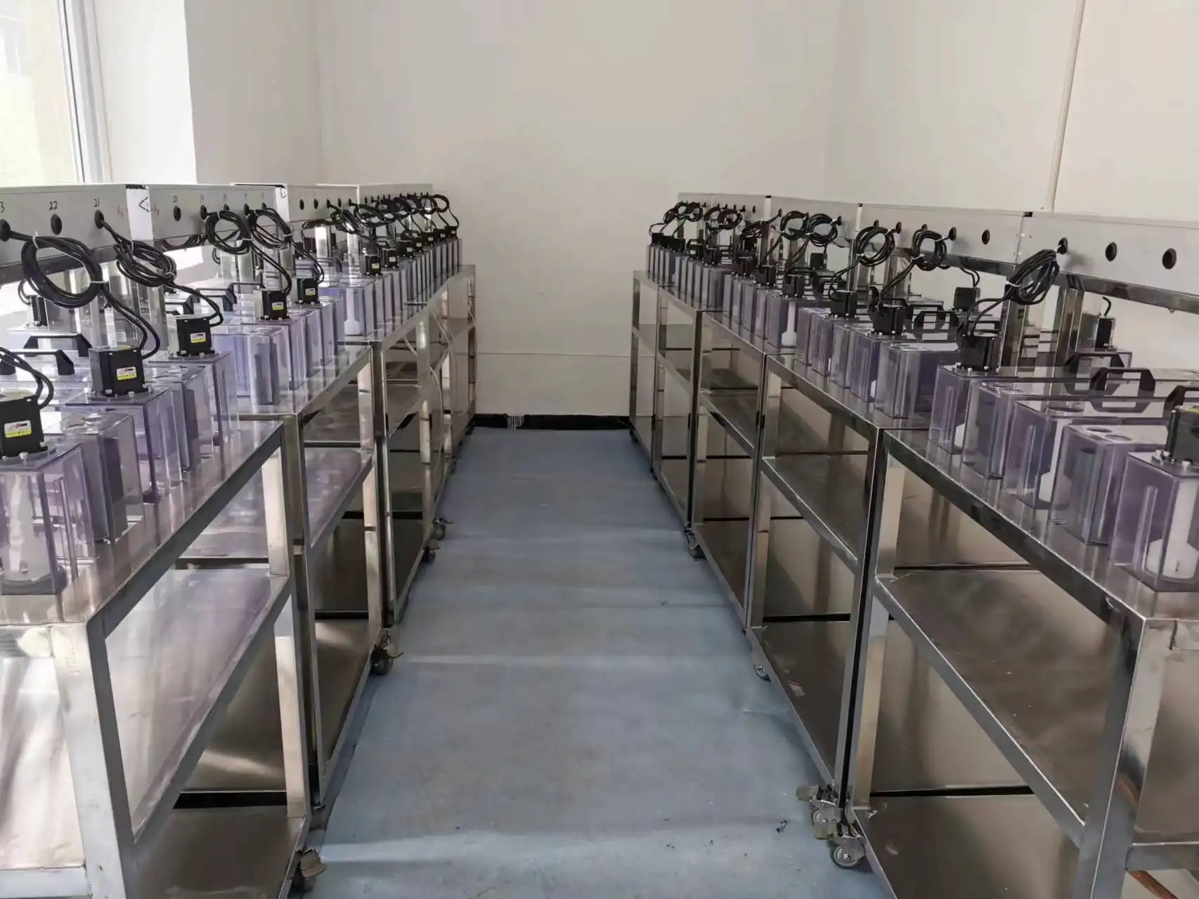 Mixer settlers Mixer settlers