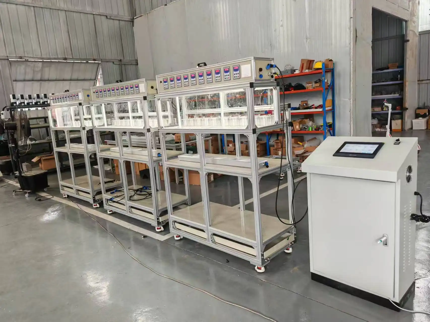 PTFE mixer settler